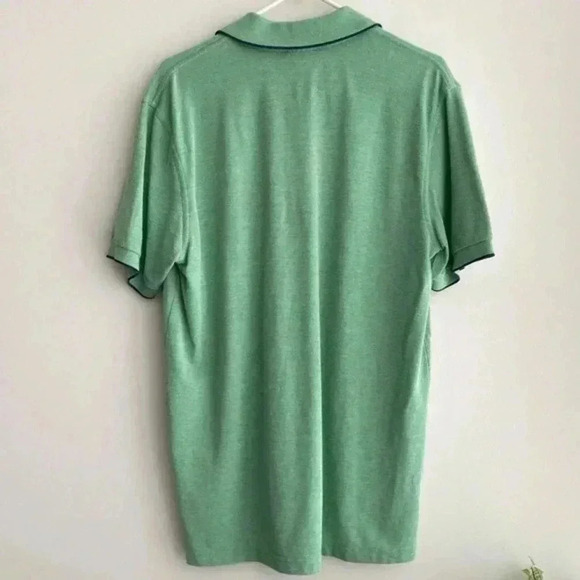 Brooks Brothers 346 Solid Piquè Green Slim Fit Polo, Size Large - Picture 11 of 15